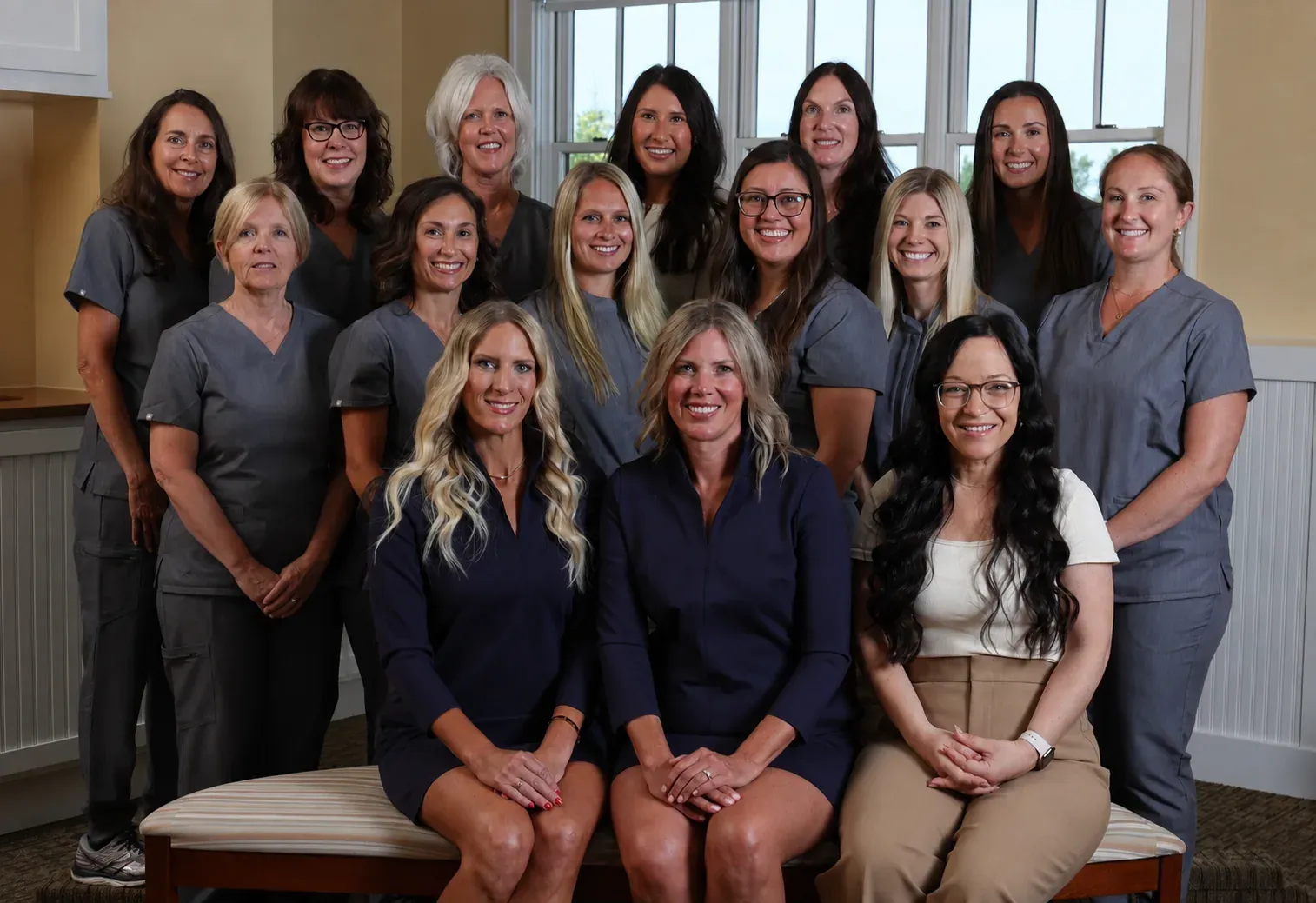 The doctors, hygienists, and support team of Grandville Dental Health Center